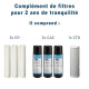 Kits d'entretien pour osmoseurs